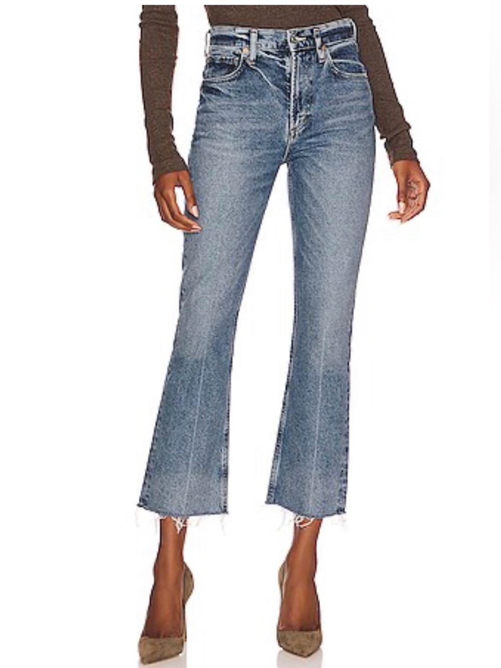 Citizens of humanity isola cropped boot jeans size 26